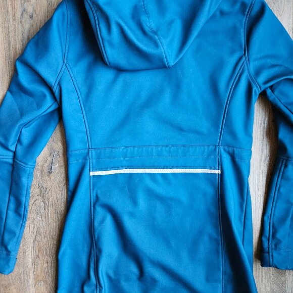 Sherpa Outdoor Switzerland blue women's fleece lined rain jacket size small - Picture 10 of 12
